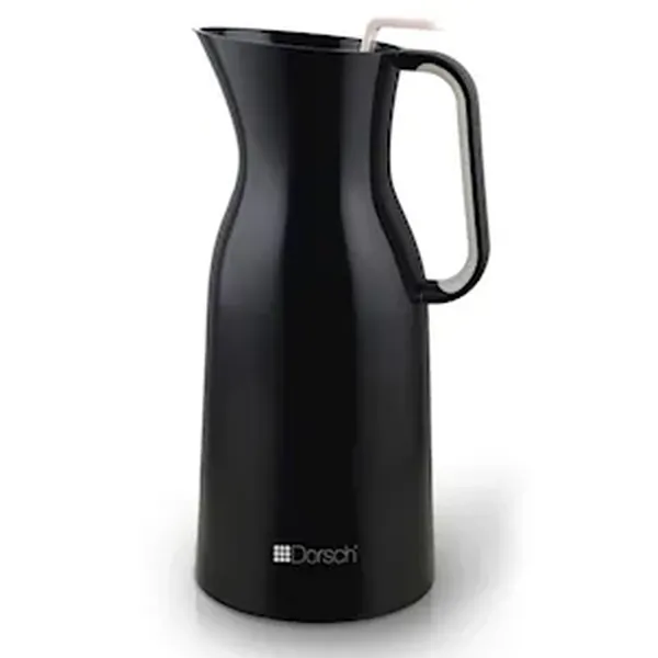 Matte Black 1.0L Vacuum Jug, Insulated Carafe