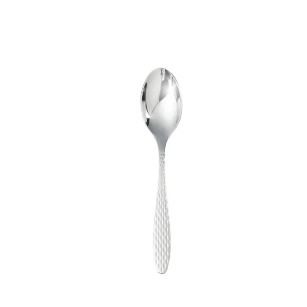 Diamond small spoon set, 6 pieces for desserts and coffee
