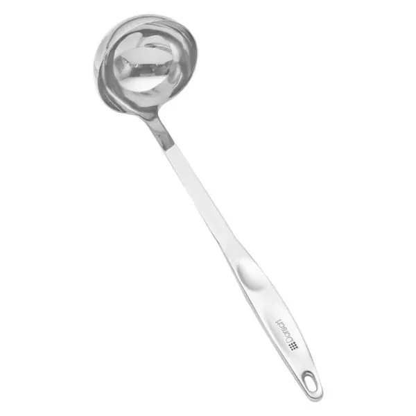 Large stainless steel ladle for soups and stews, 0.2 kg, dorsch