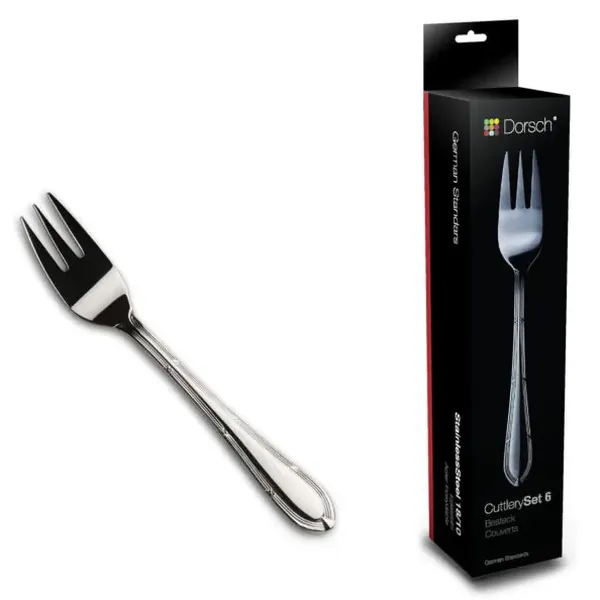 Classic Small Dessert Fork Set, 6 Pieces