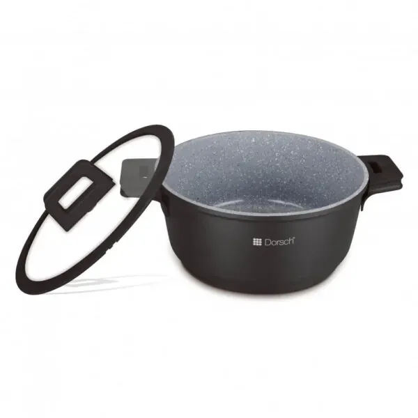28cm Nonstick Casserole Pot, 6.2L Capacity
