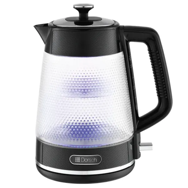 Electric Kettle EK-86, 1.7L Fast Boil Stainless Steel by Dorsch
