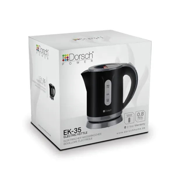 Electric Kettle 1.7L Fast Boil with Auto Shut-Off, dorsch