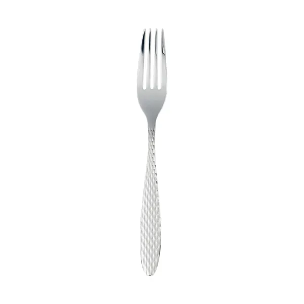 Diamond design fork set, 6-piece stainless steel cutlery set
