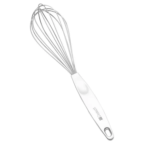 12 inch stainless steel egg whisk for baking and cooking, dorsch