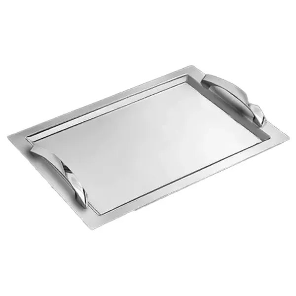 Vera silver serving tray for elegant home entertaining
