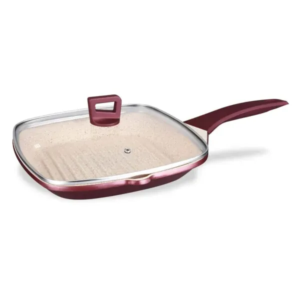 Nonstick Grill Pan 28 cm for Healthy Cooking, premium quality