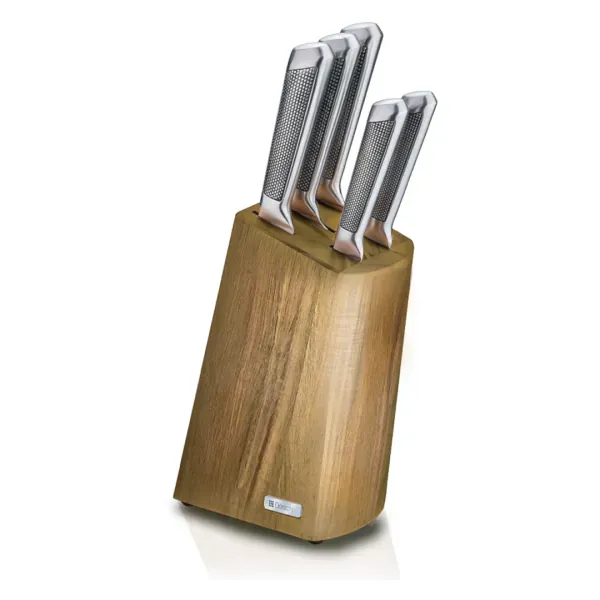 6 Piece Hollow Knife Set, Dark Finish, Precision Blades