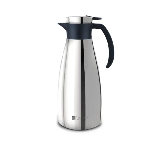 Vacuum Jug 1.5L Chrome Finish, Thermal Carafe for Hot and Cold Drinks, dorsch