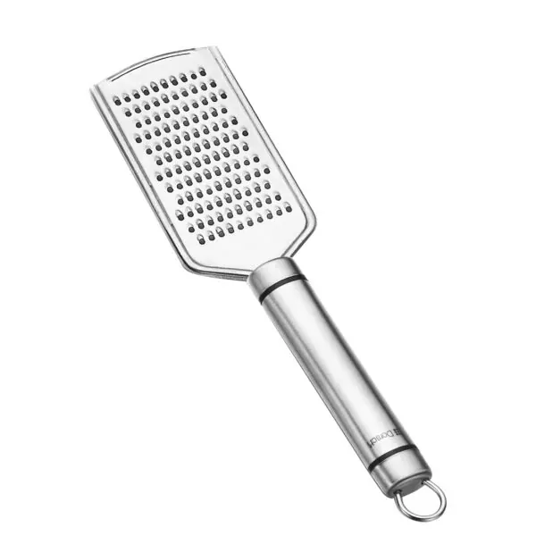 Stainless Steel Flat Grater for Cheese and Vegetables, dorsch