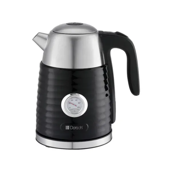Electric Kettle 1.7L Fast Boil, Auto Shut-Off, Stainless Steel, dorsch
