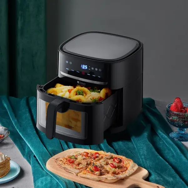 Air Fryer AF-600 6L digital touch control, oil-free cooking