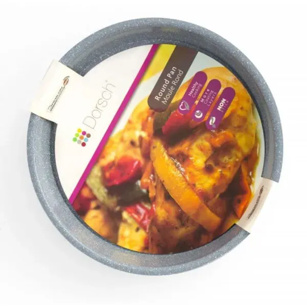 Nonstick Round Pan 36 cm for Cooking and Baking, dorsch