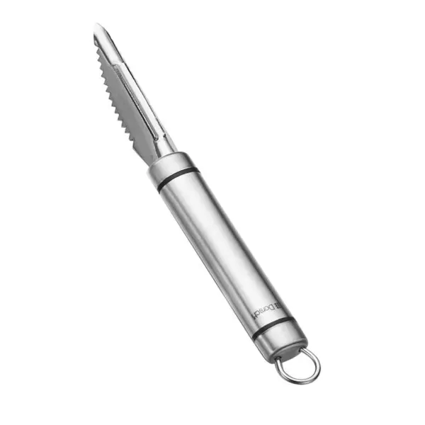 Stainless Steel Fish Peeler with Ergonomic Handle