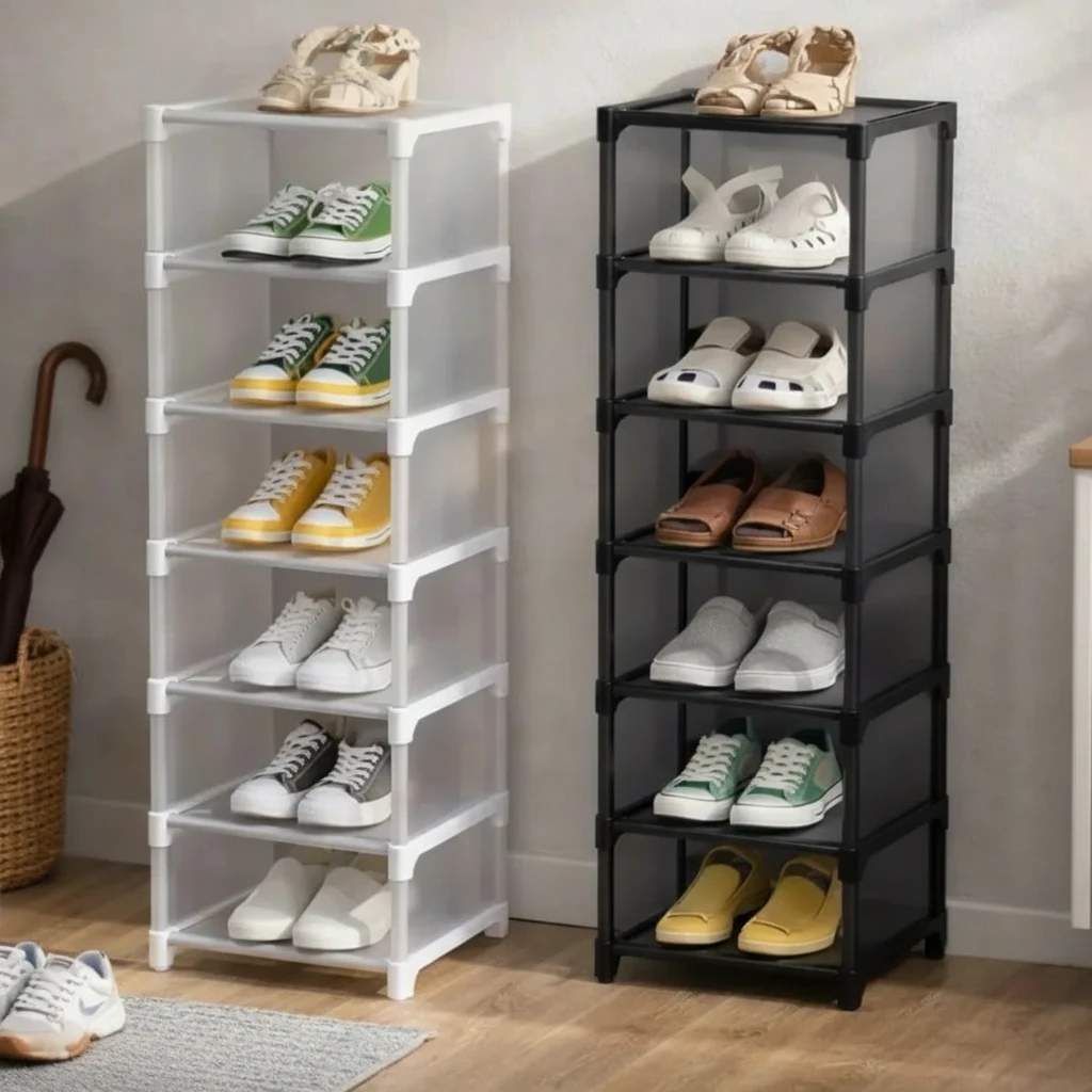 Space-Saving 6-Tier Shoe Rack / Shoes Organizer