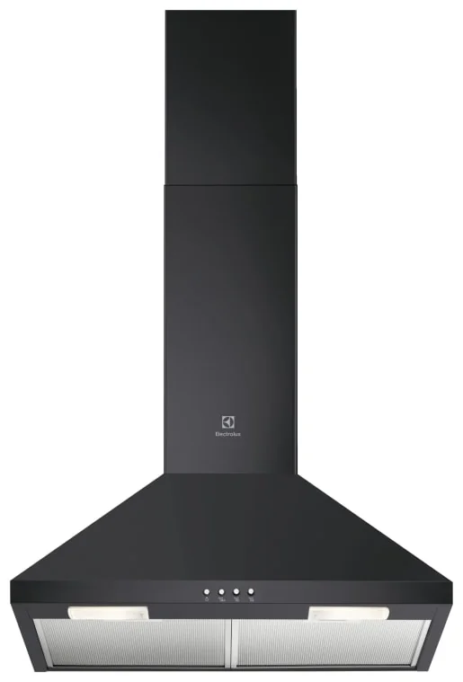 60 cm Chimney Hood with Powerful Ventilation, Electrolux