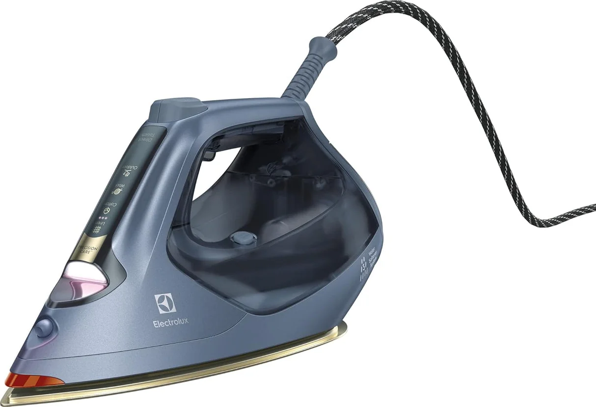 2500W Renew 800 Steam Iron with Resilium Soleplate, 370ml Tank, Electrolux