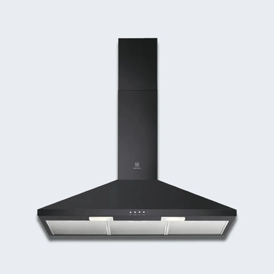 90 cm Chimney Hood with Powerful Extraction, Electrolux