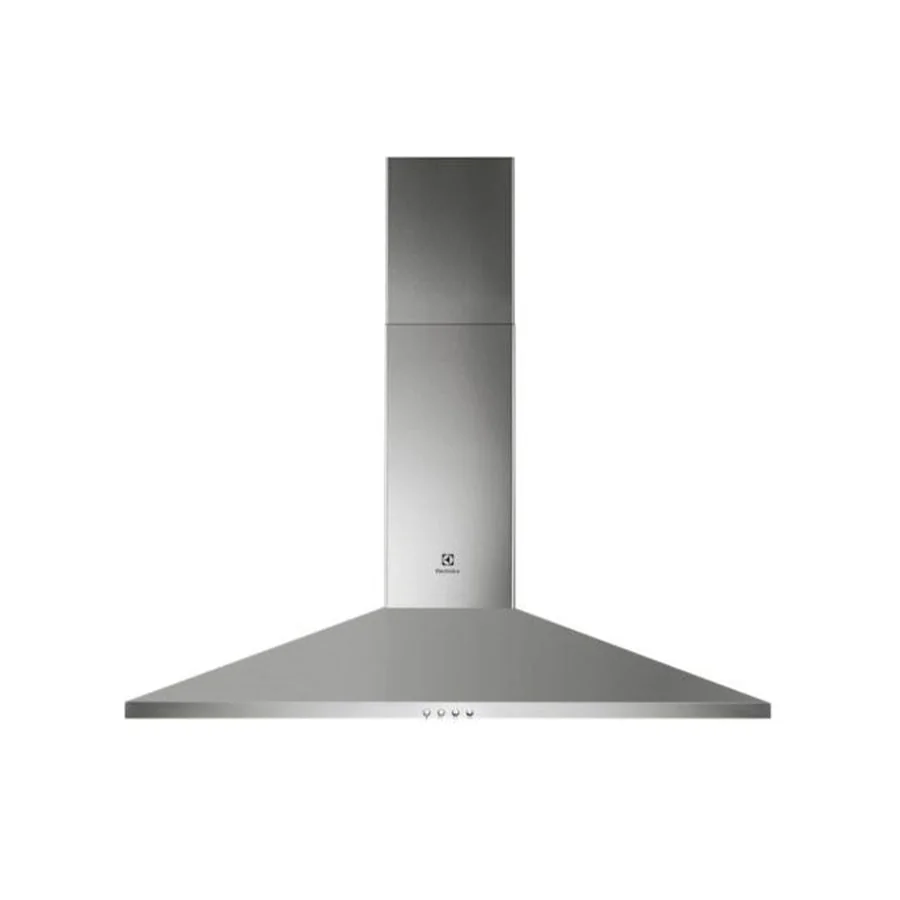 90cm Stainless Steel Chimney Cooker Hood with Charcoal Filter, 3 Speeds