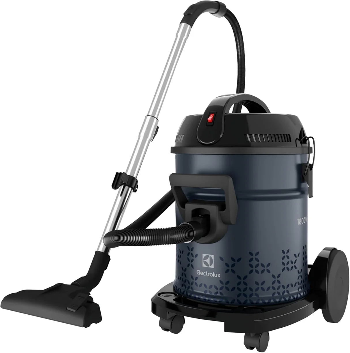 1800W vacuum cleaner with metal drum, 18L capacity, blower function, Electrolux