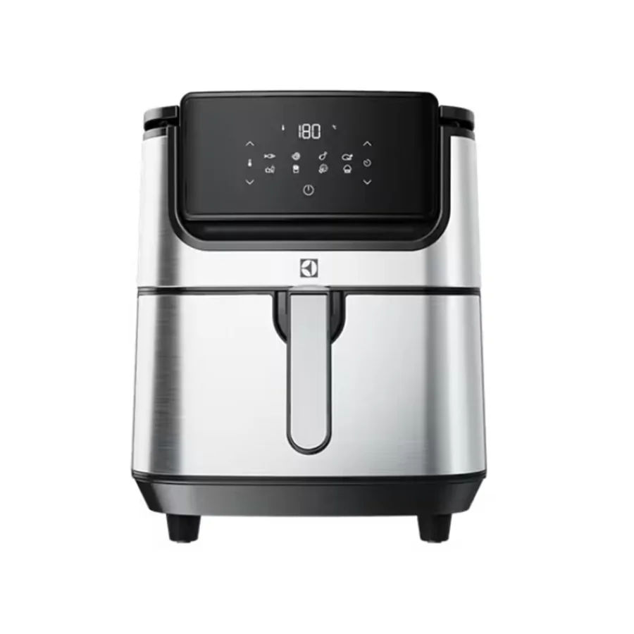 Air Fryer 3.5L Stainless Steel, 1500W, 8 Presets, electrolux
