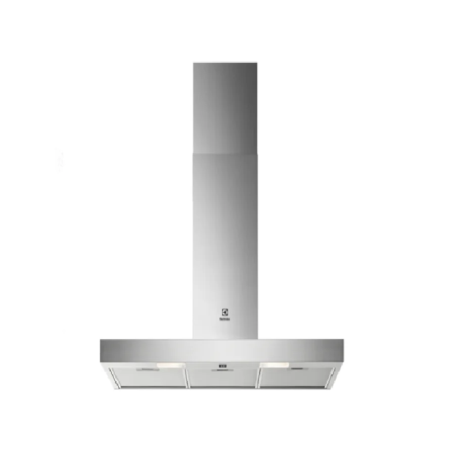 90 cm Stainless Steel Chimney Cooker Hood, 3 Speeds, LED Lights