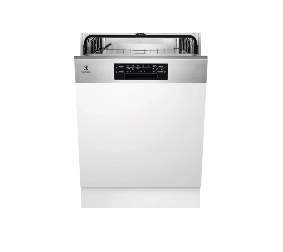 60cm UltimateCare 300 Semi-Integrated Dishwasher with Glass Care, Electrolux