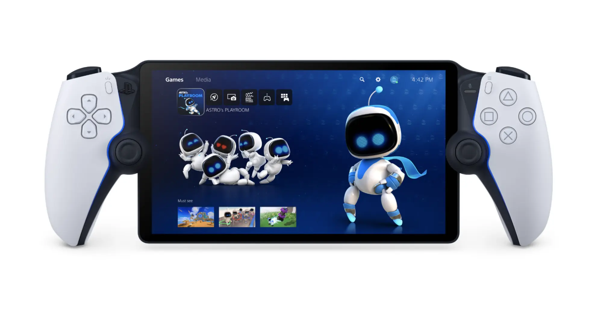 Portal Remote Player for PS5 and PS4, Full HD Screen, 60fps