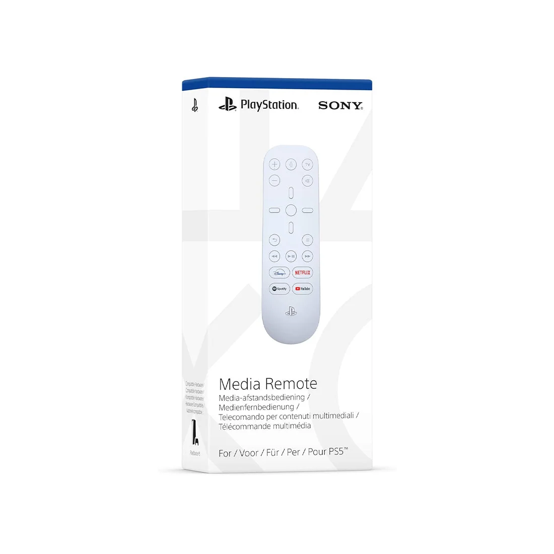 PS5 Media Remote with TV Control and Playback Functions, playstation