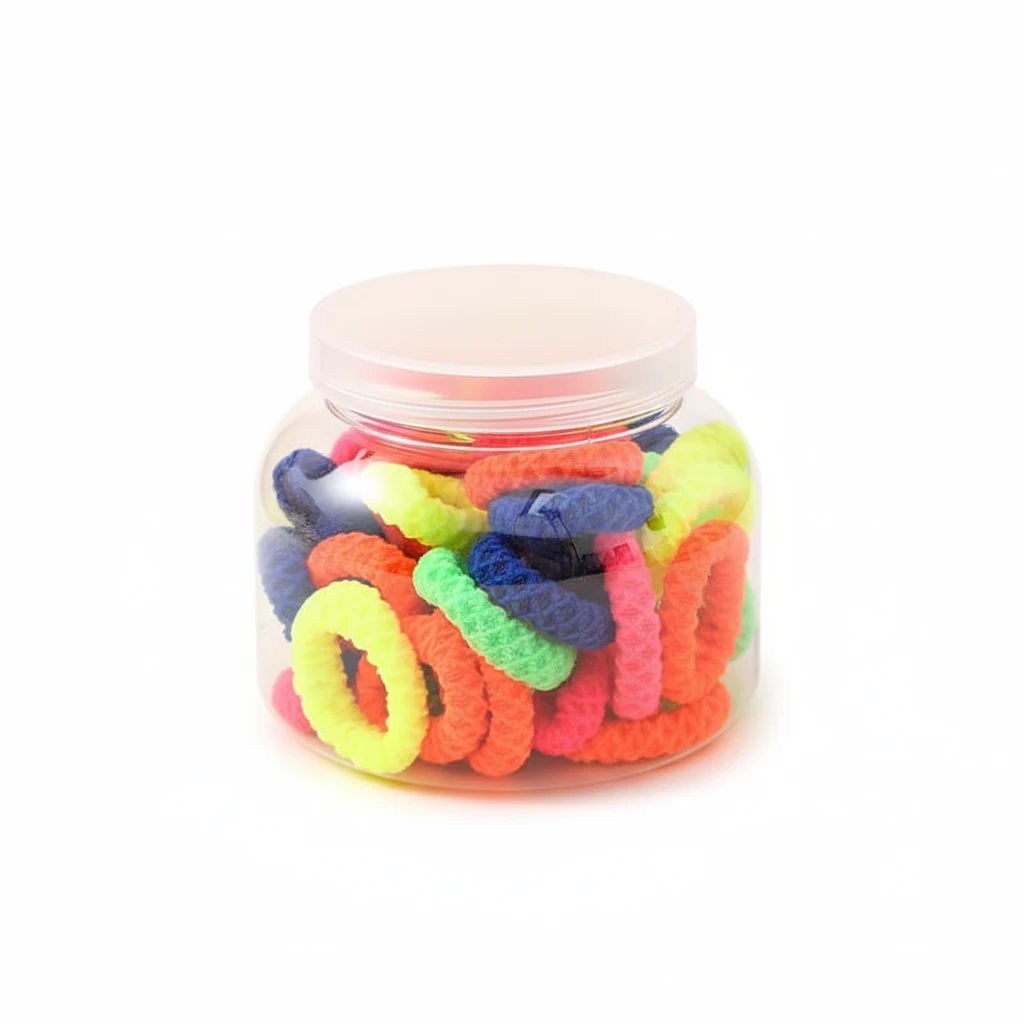 Colorful Hair Bands in Pastel Shades
