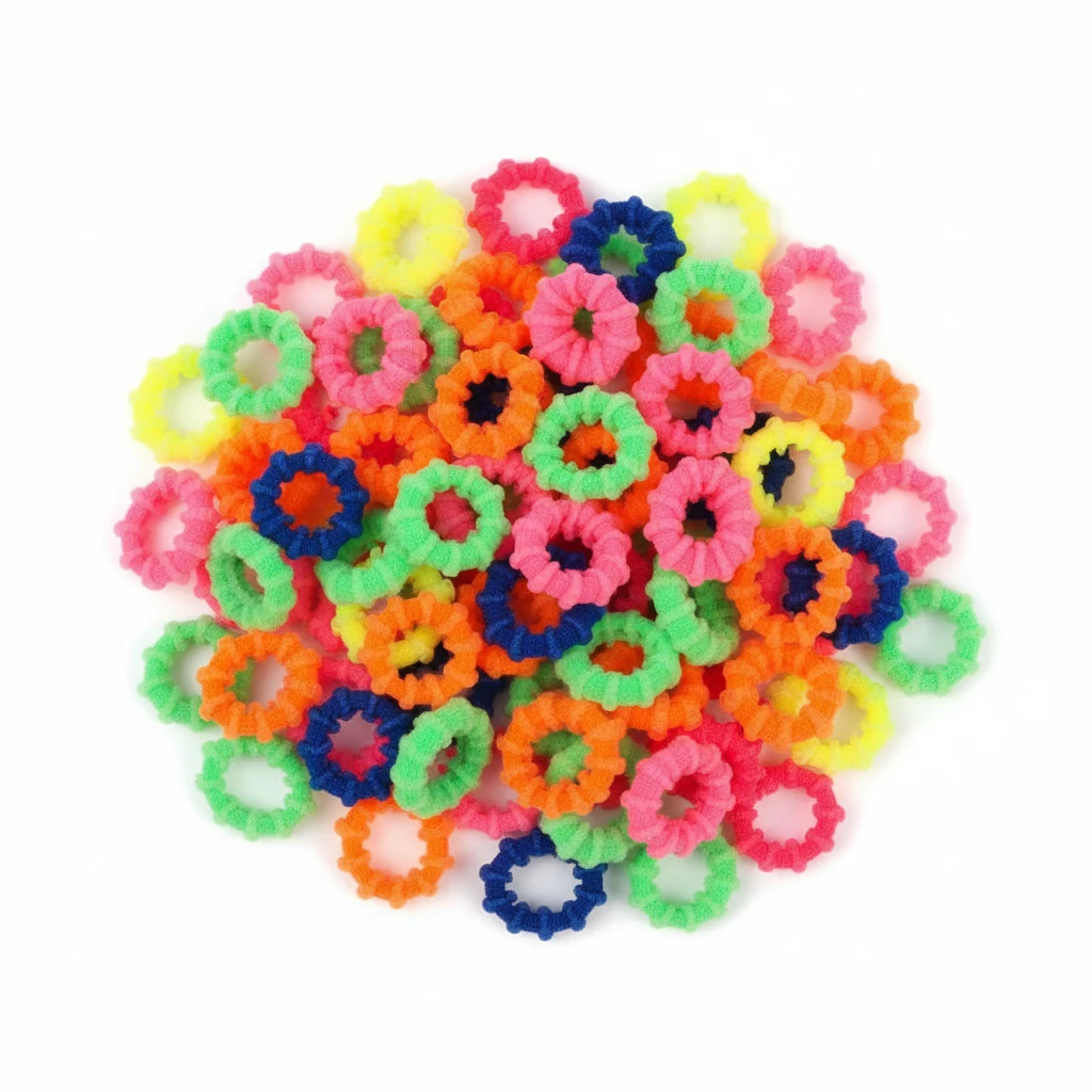 Colorful Hair Bands in Pastel Shades