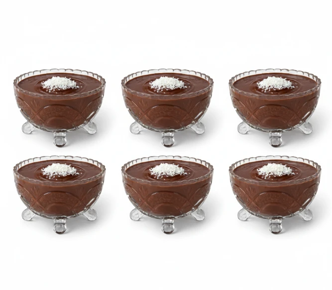 Set of 6 Glass Bowls 240ml