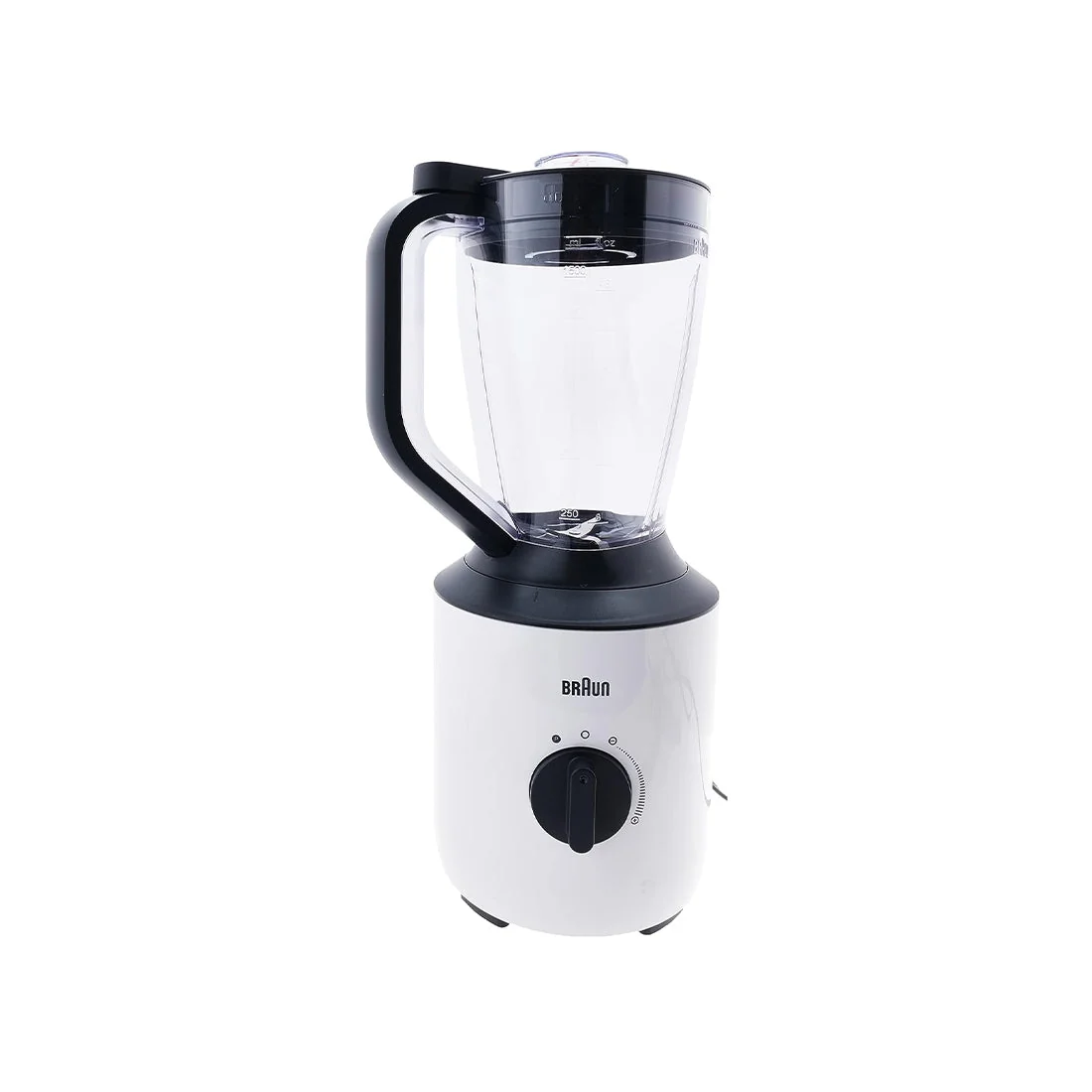 White Jug Blender 1.5L, 800W, Adjustable Speed, Easy Clean, Braun