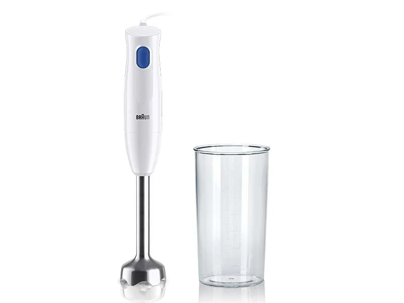 MultiQuick 1 White Hand Blender, 450W, EasyTwist, Dishwasher Safe by Braun