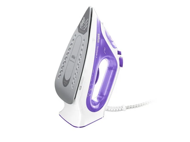 TexStyle 3 Purple Steam Iron, 2350W, Super Ceramic Soleplate, 270ml
