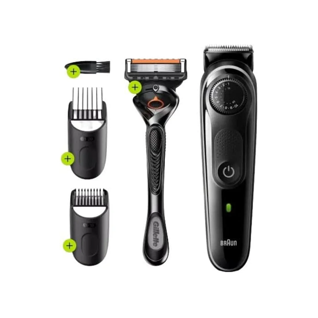 Beard Trimmer BT5421 with Precision Wheel, 5 Tools, 100min Runtime