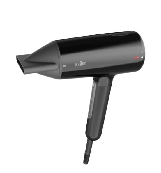 Ion Black Lightweight Hair Dryer 2100W with IONTEC, Braun