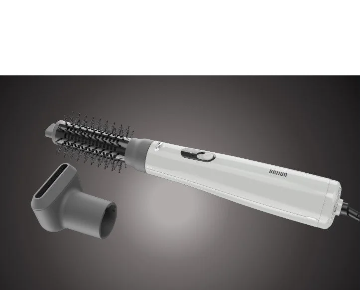 Grey Airstyler AS221E Airbrush with 2 Attachments, 800W by Braun
