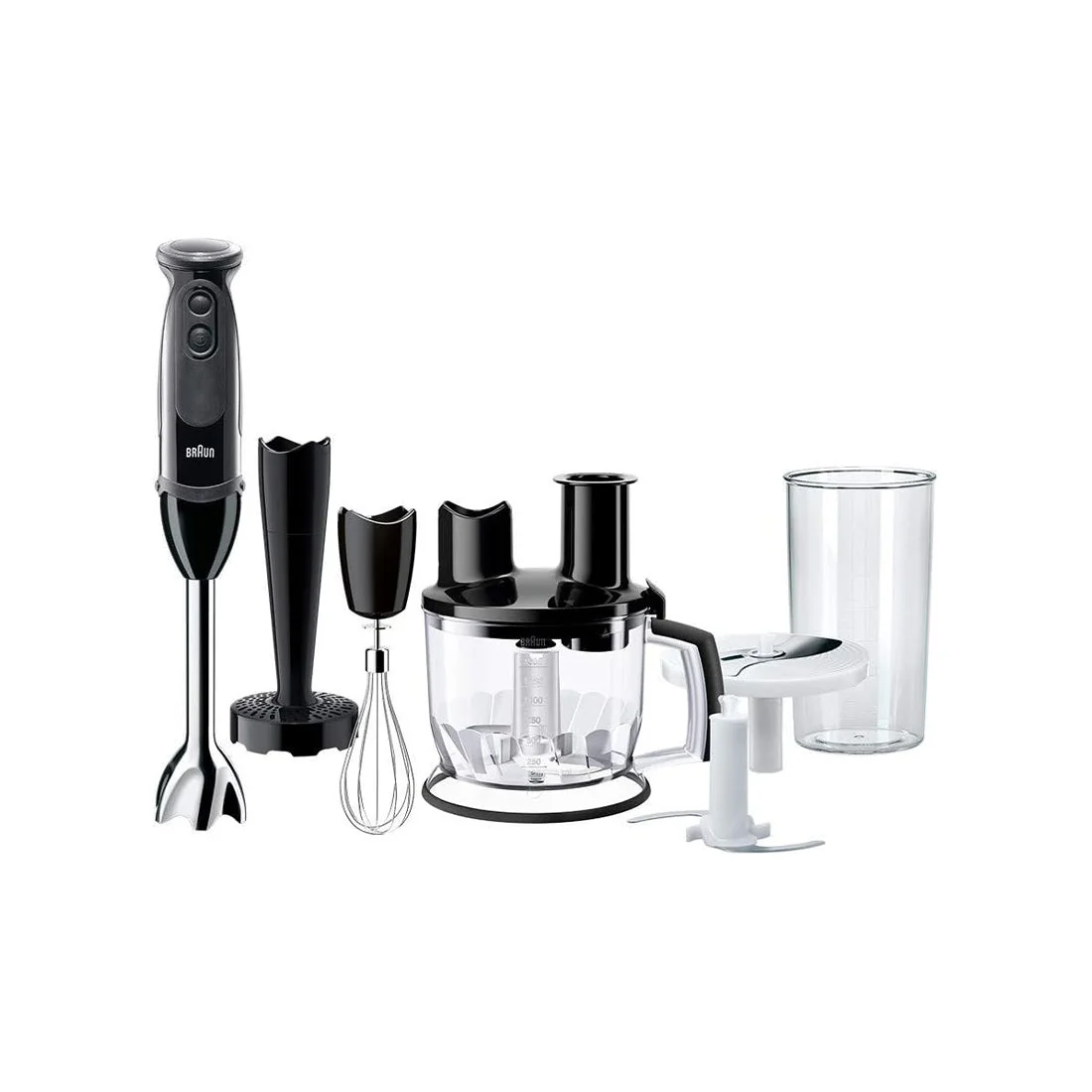 MultiQuick 5 Vario Hand Blender, 21 Speeds, 1000W, Black by Braun