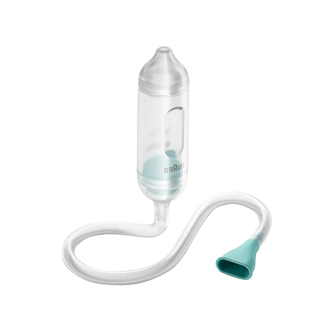 Manual Nasal Aspirator for Babies and Toddlers, 2 Nose Tips, Braun
