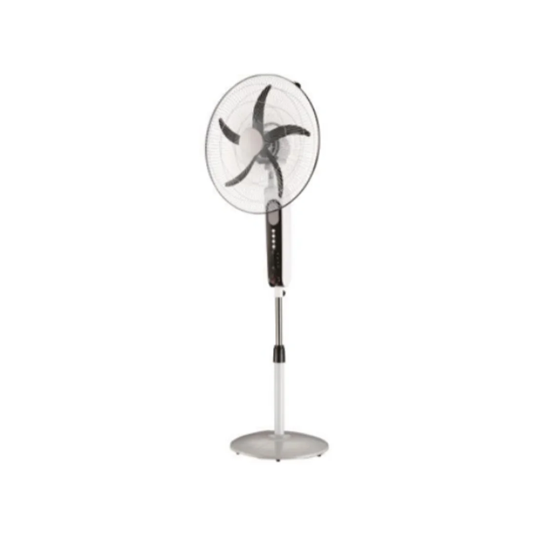 16 Inch Rechargeable Oscillating Fan with Remote and LED Light, tcl