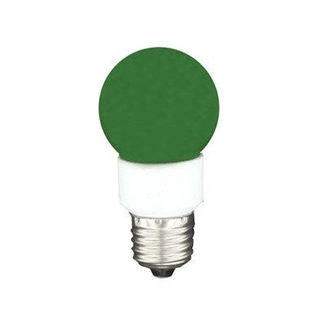 Green LED Night Lamp 1W E27 Base, 6500K White Light