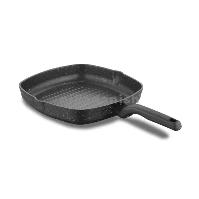 Ornella square grill frypan 28x28 cm non-stick, 3L by Korkmaz