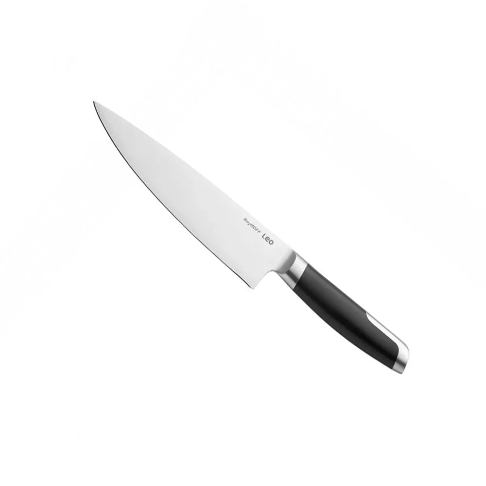 Chef's Knife 20cm Graphite with Ergonomic Handle, Stainless Steel by Berghoff