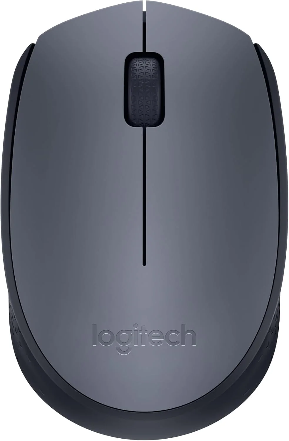 Grey wireless mouse, compact and USB plug-and-play, M170 by Logitech
