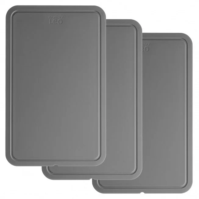 3 Piece Cutting Board Set with Juice Groove, 32x20cm, polypropylene, berghoff