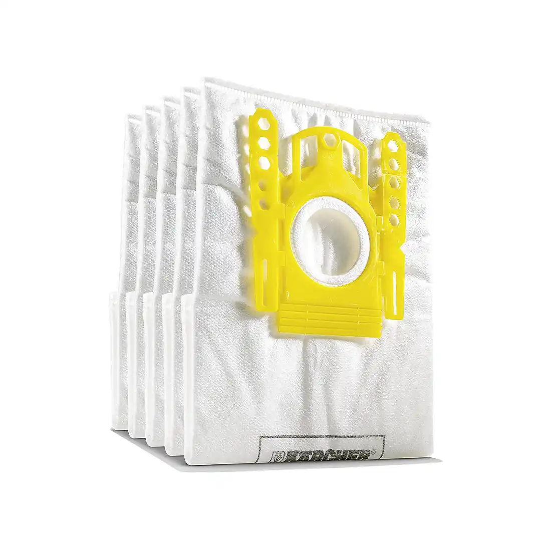 Fleece filter bags for VC6 dry vacuums, 5 pack, high efficiency