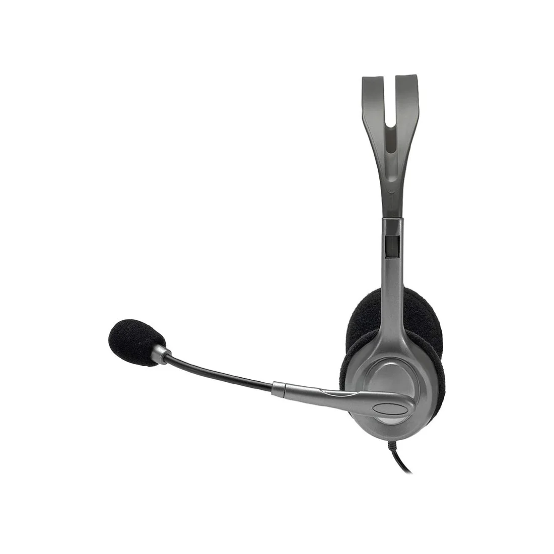 H110 Wired Stereo Headset with Noise Cancelling Microphone, logitech