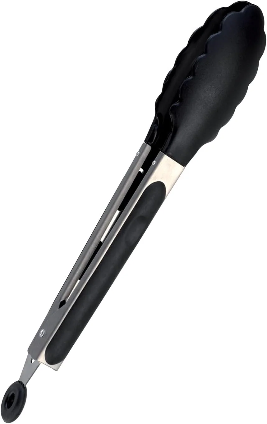 Nylon Serving Tong 27cm with Non-Slip Handle and Lock, Berghoff