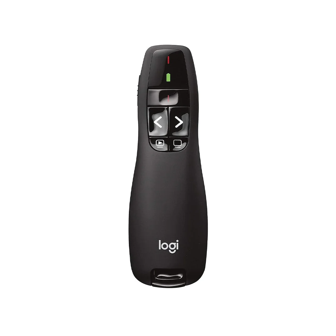Wireless Presenter R400 with Red Laser Pointer, 50ft Range, Logitech